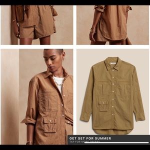 Banana Republic (BR Sport) Cargo shirt